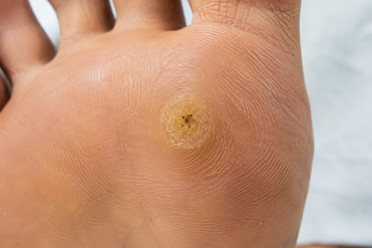 Verruga plantar (olho de peixe): por que dói pisar e como tratar